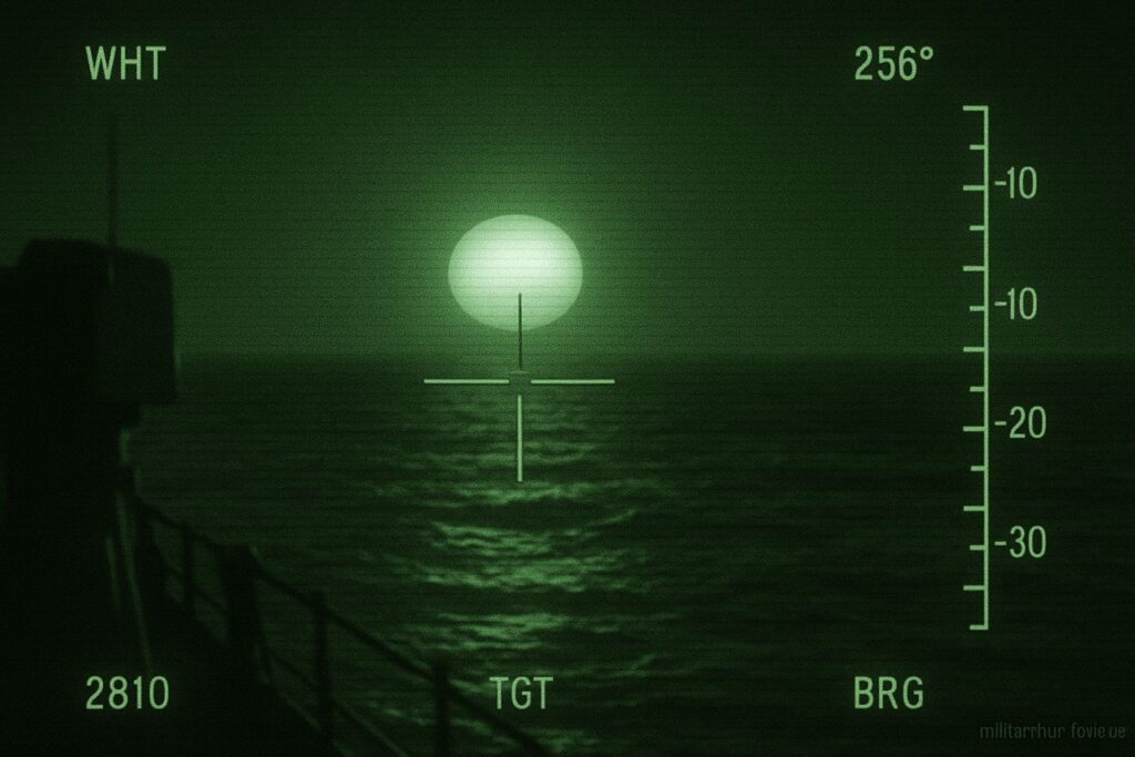 The spherical object moved swiftly over the Pacific Ocean