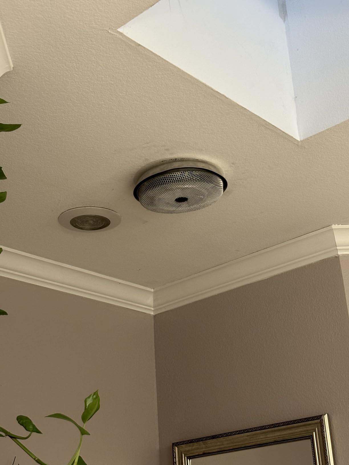 Broan-NuTone 157 Low-Profile Fan-Forced Ceiling Heater, Enclosed Sheath Element for Bathroom, Kitchen, and Home, Standard, Satin Aluminum - Customer Photo 2