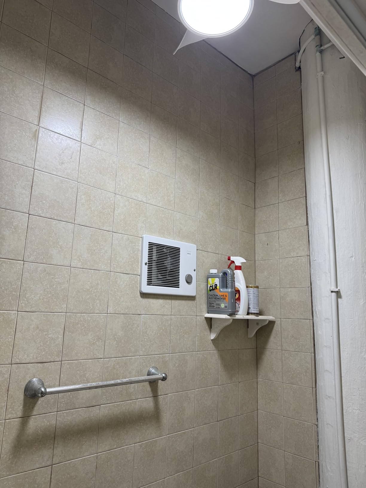 Broan-NuTone Wall Heater, White Grille Heater with Built-In Adjustable Thermostat, 750/1500W, 120/240V AC Customer Review Broan-NuTone Wall Heater, White Grille Heater with Built-In Adjustable Thermostat, 750/1500W, 120/240V AC - Customer Photo 1
