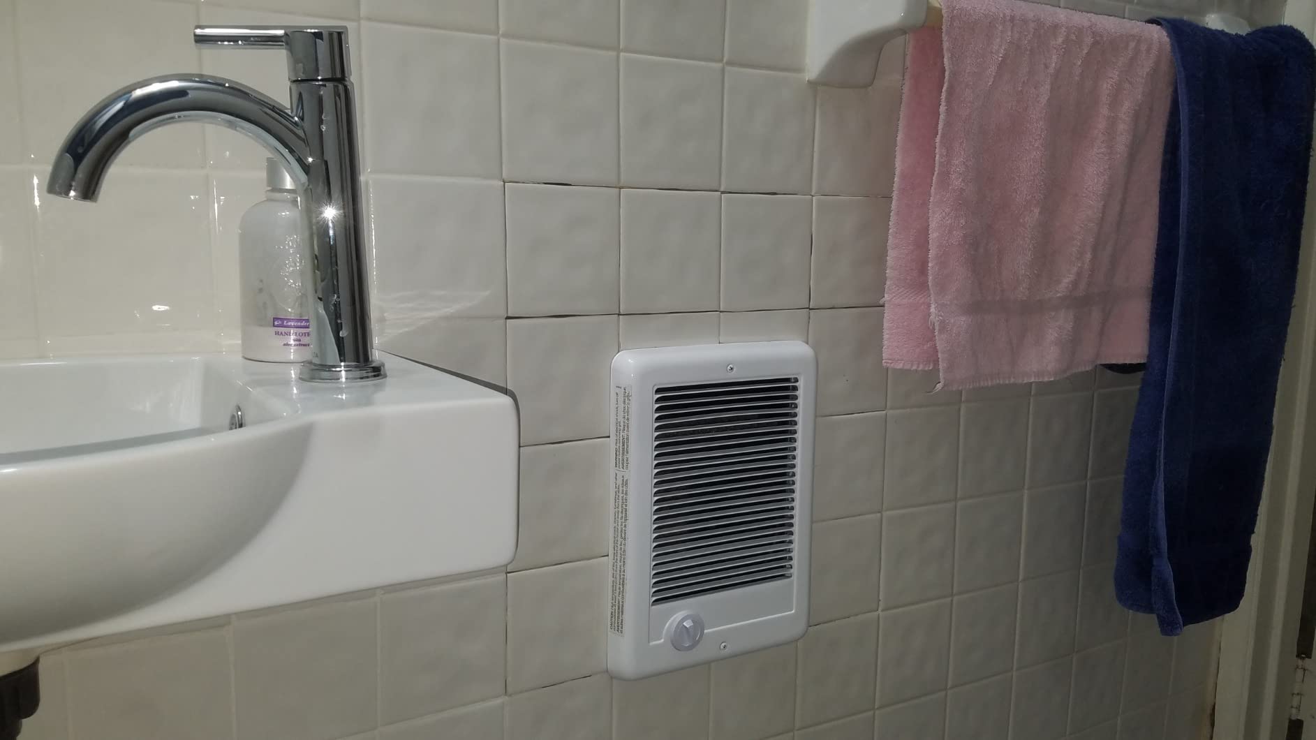 Cadet Com-Pak Electric Wall Heater Complete Unit with Thermostat (Model: CSC151TW, Part: 67509), 5120 BTU, 120 Volt, 1500 Watt, White Customer Review Cadet Com-Pak Electric Wall Heater Complete Unit with Thermostat (Model: CSC151TW, Part: 67509), 5120 BTU, 120 Volt, 1500 Watt, White - Customer Photo 3
