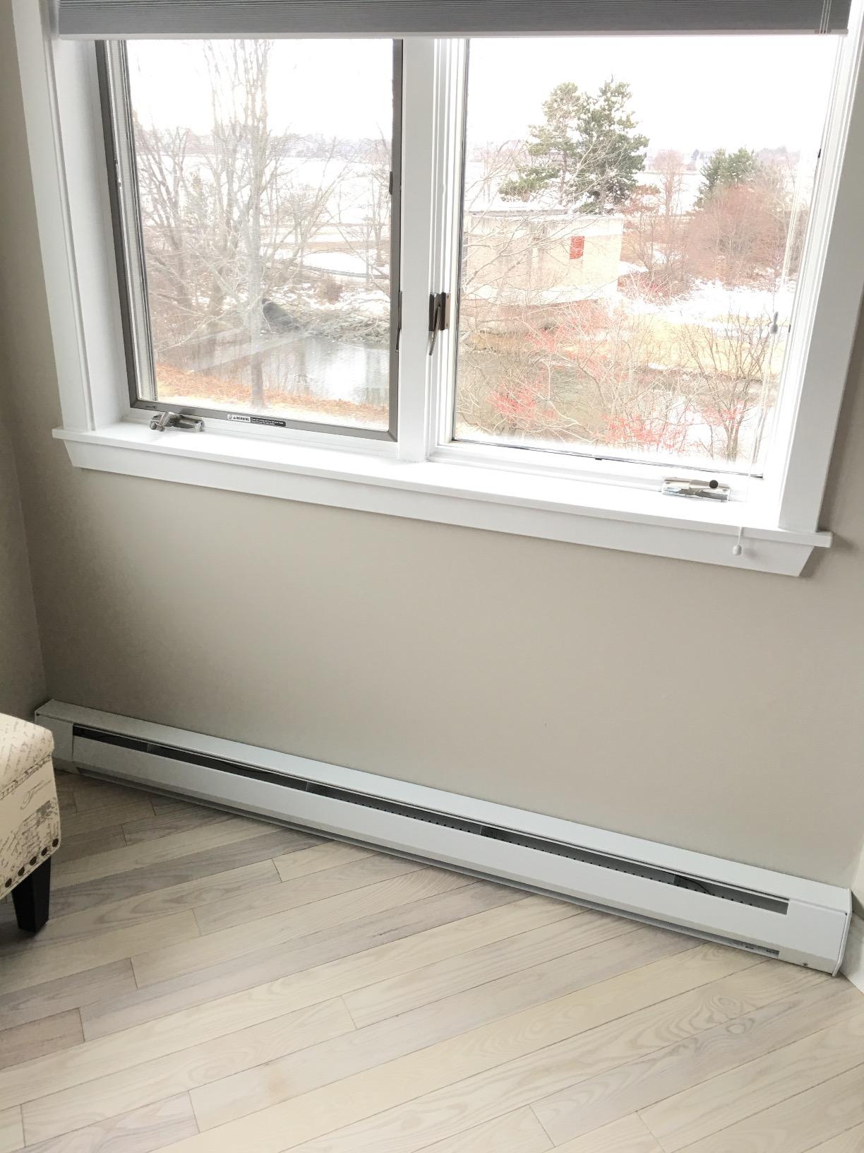 KING 4K1210BW K Series Baseboard Heater, 4' / 1000W / 120V, Bright White - Customer Photo 2