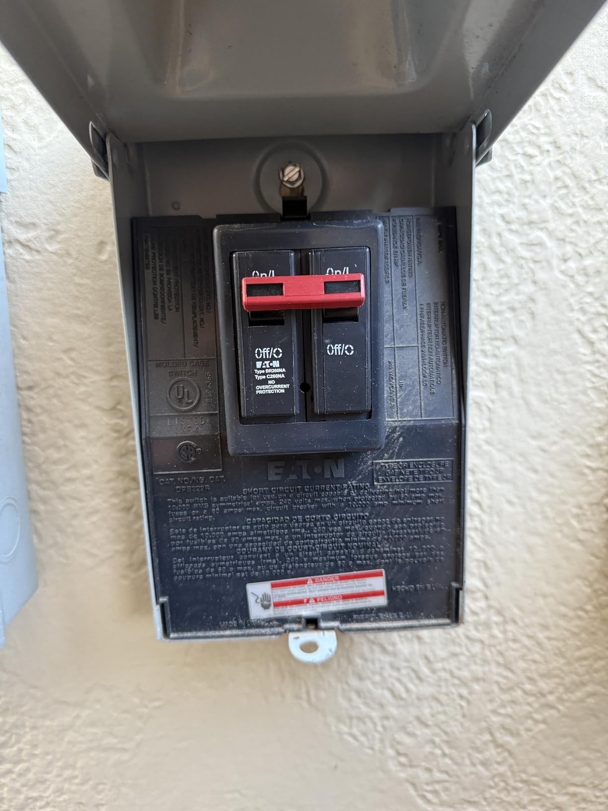DITEK DTK-120/240CM+ Surge ARRESTOR, Parallel Protector, Multi-Purpose, NEMA 4X, UL1449 Listed, SPD, Type 1, 2W(+G), 120/240VAC - Customer Photo 1