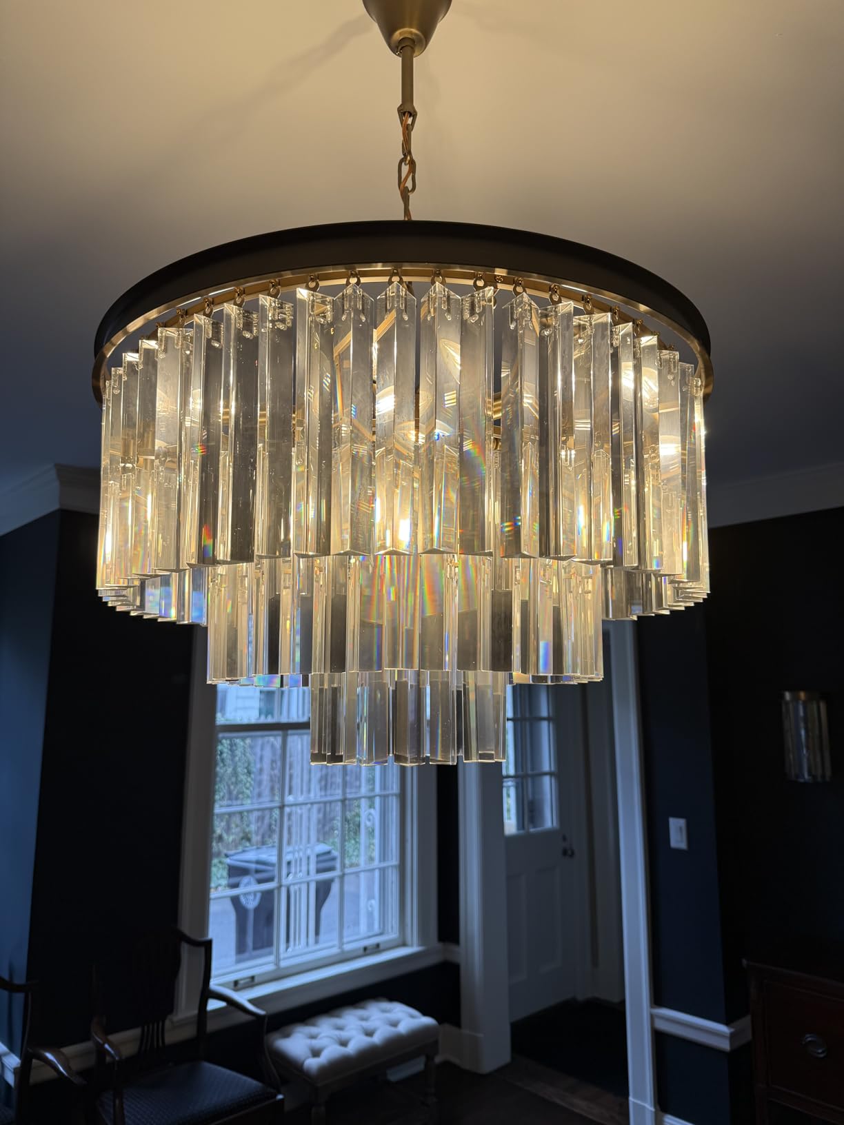 BRILLIANTE Crystal Chandelier Cleaner Manual Sprayer 32oz Environmentally Safe, Ammonia-Free, Drip-Dry Formula, Made in USA (1) Customer Review BRILLIANTE Crystal Chandelier Cleaner Manual Sprayer 32oz Environmentally Safe, Ammonia-Free, Drip-Dry Formula, Made in USA (1) - Customer Photo 2