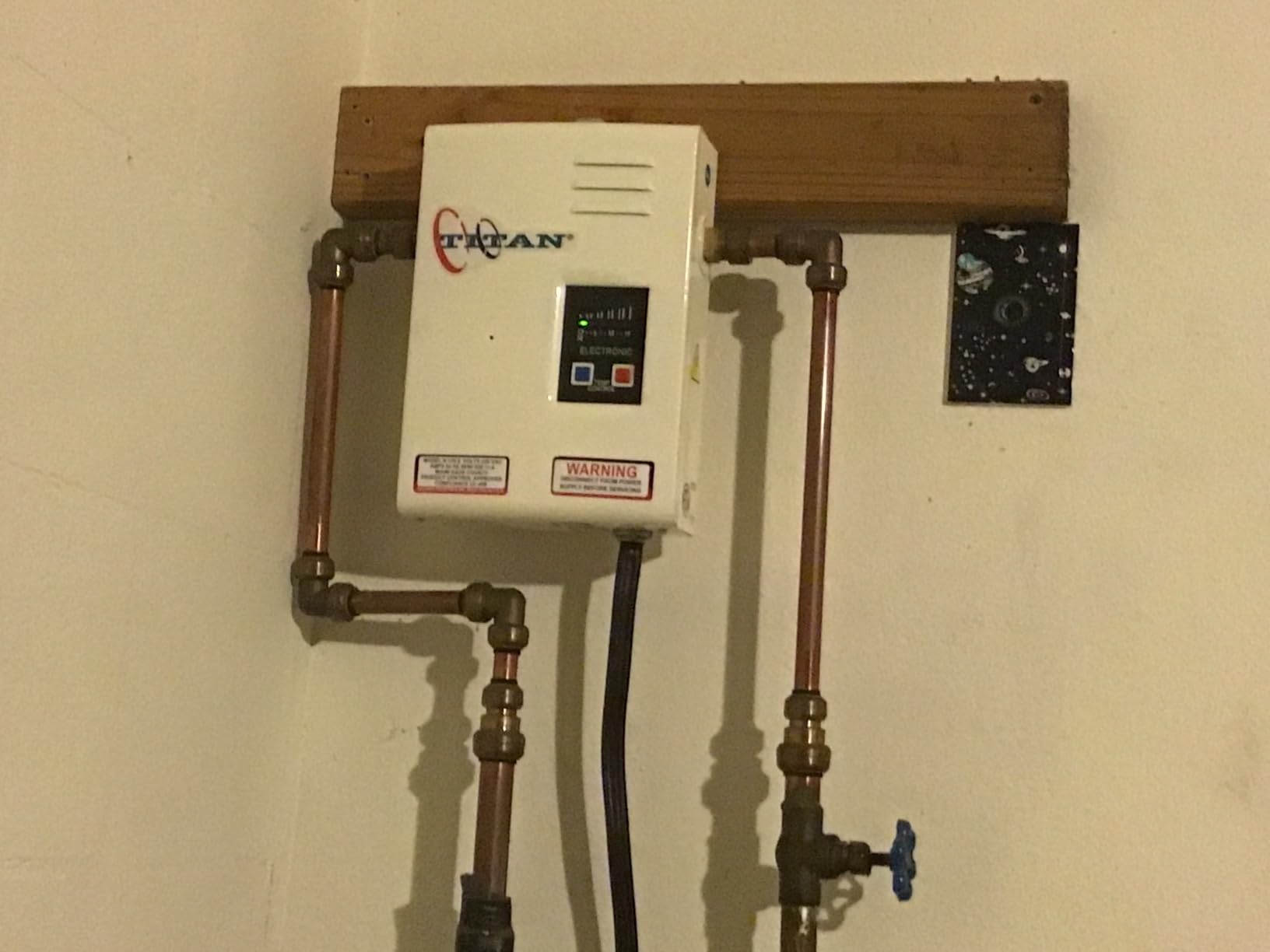 Titan Electric Tankless Water Heater - Customer Photo 2