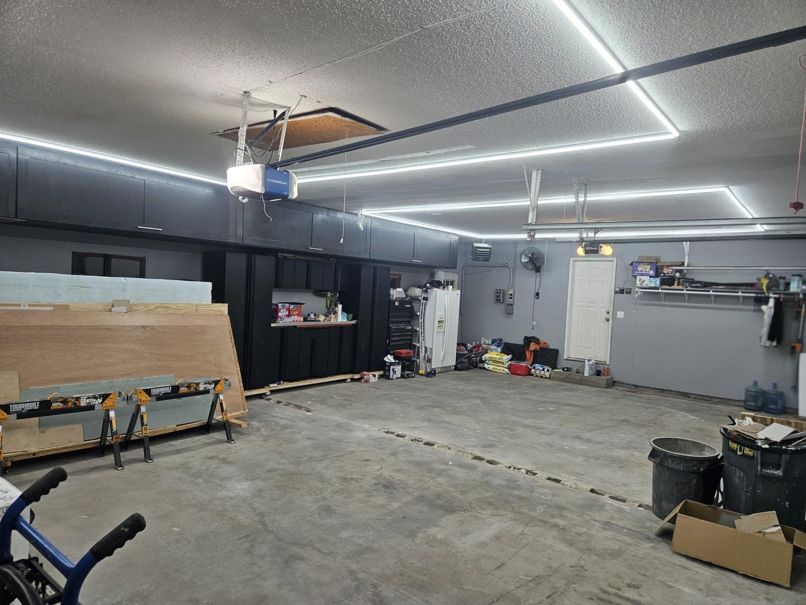 Comfort Zone Hard-Wired Ceiling Mount Garage Electric Space Heater, Fan-Forced, 5,000 watt, 240 volt, Overheat Protection, Thermal Cut-Out Switch, Ideal for Workshop & Garage, ETL Compliant, CZ220 - Customer Photo 1