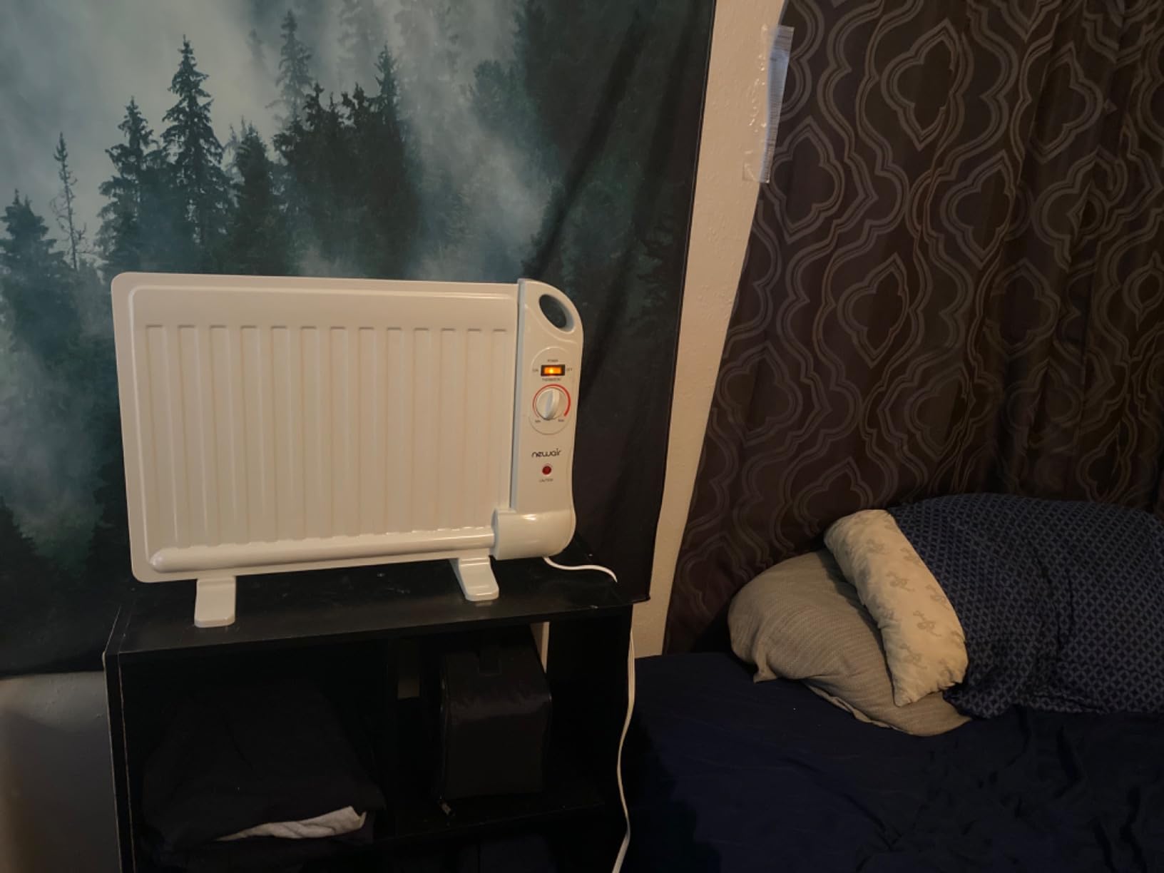 Newair 400W Portable Under Desk Heater - Slim Fit Design with Silent, Energy-Efficient Operation, Ideal for Office, Desk, Home, and More - Customer Photo 2