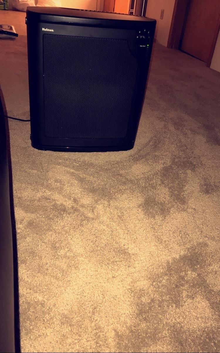 Holmes TRUE HEPA Console Air Purifier with Filter Life Monitor Bar and Quiet Operation | Large Room Air Cleaner - Black (HAP8650B-NU-2) Customer Review Holmes TRUE HEPA Console Air Purifier with Filter Life Monitor Bar and Quiet Operation | Large Room Air Cleaner - Black (HAP8650B-NU-2) - Customer Photo 2