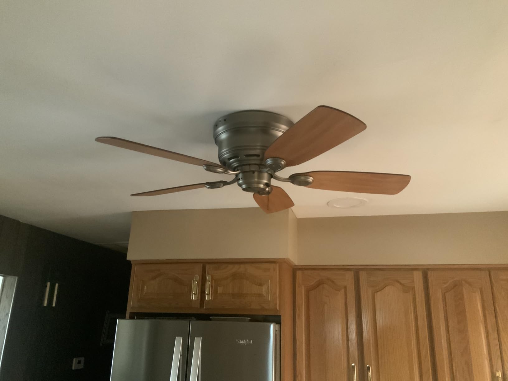 Hunter 42 inch Indoor Ceiling Fan No Light - Bronze Ceiling Fan without Light, Low Profile Mount, 5 Blades, For Bedroom, Living Room, or Kitchen, Pull Chain - Low Profile IV 51061, New Bronze Customer Review Hunter 42 inch Indoor Ceiling Fan No Light - Bronze Ceiling Fan without Light, Low Profile Mount, 5 Blades, For Bedroom, Living Room, or Kitchen, Pull Chain - Low Profile IV 51061, New Bronze - Customer Photo 2