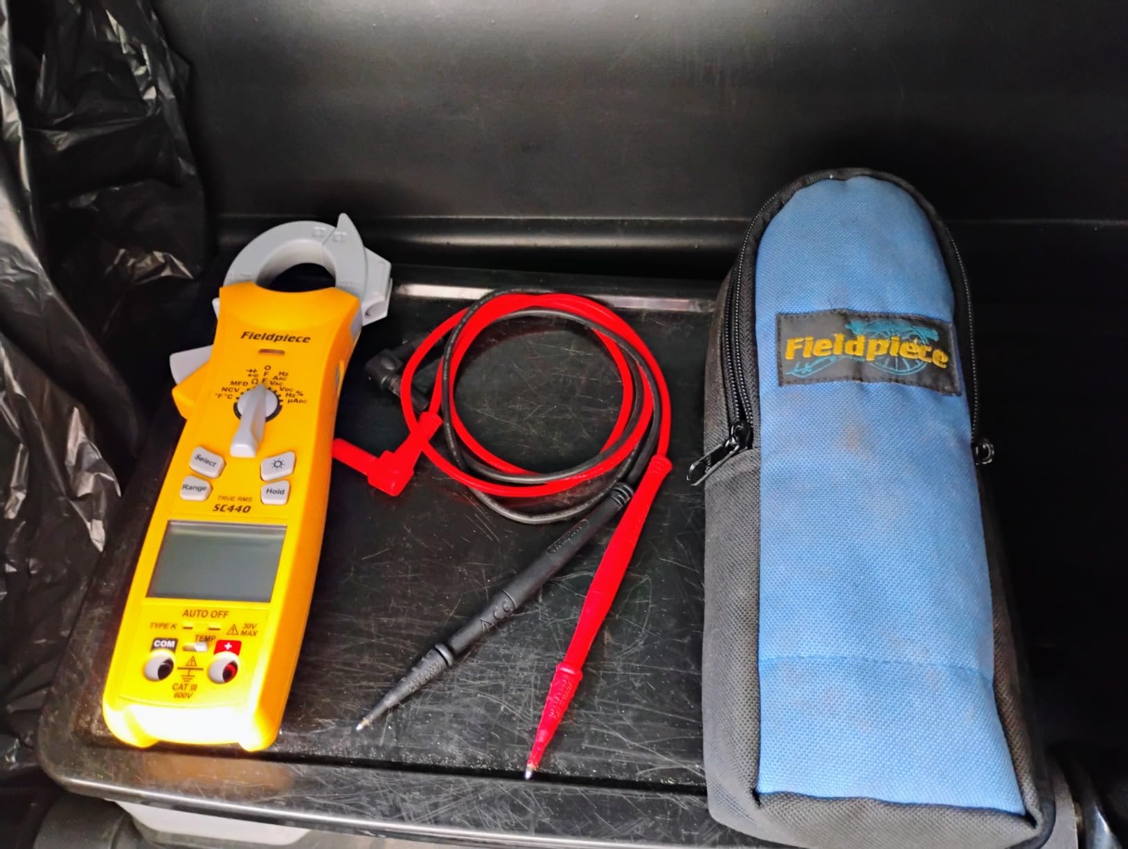 Fieldpiece SC440 True RMS Clamp Meter with Temperature, Inrush Current, Capacitance and Backlight Customer Review Fieldpiece SC440 True RMS Clamp Meter with Temperature, Inrush Current, Capacitance and Backlight - Customer Photo 1