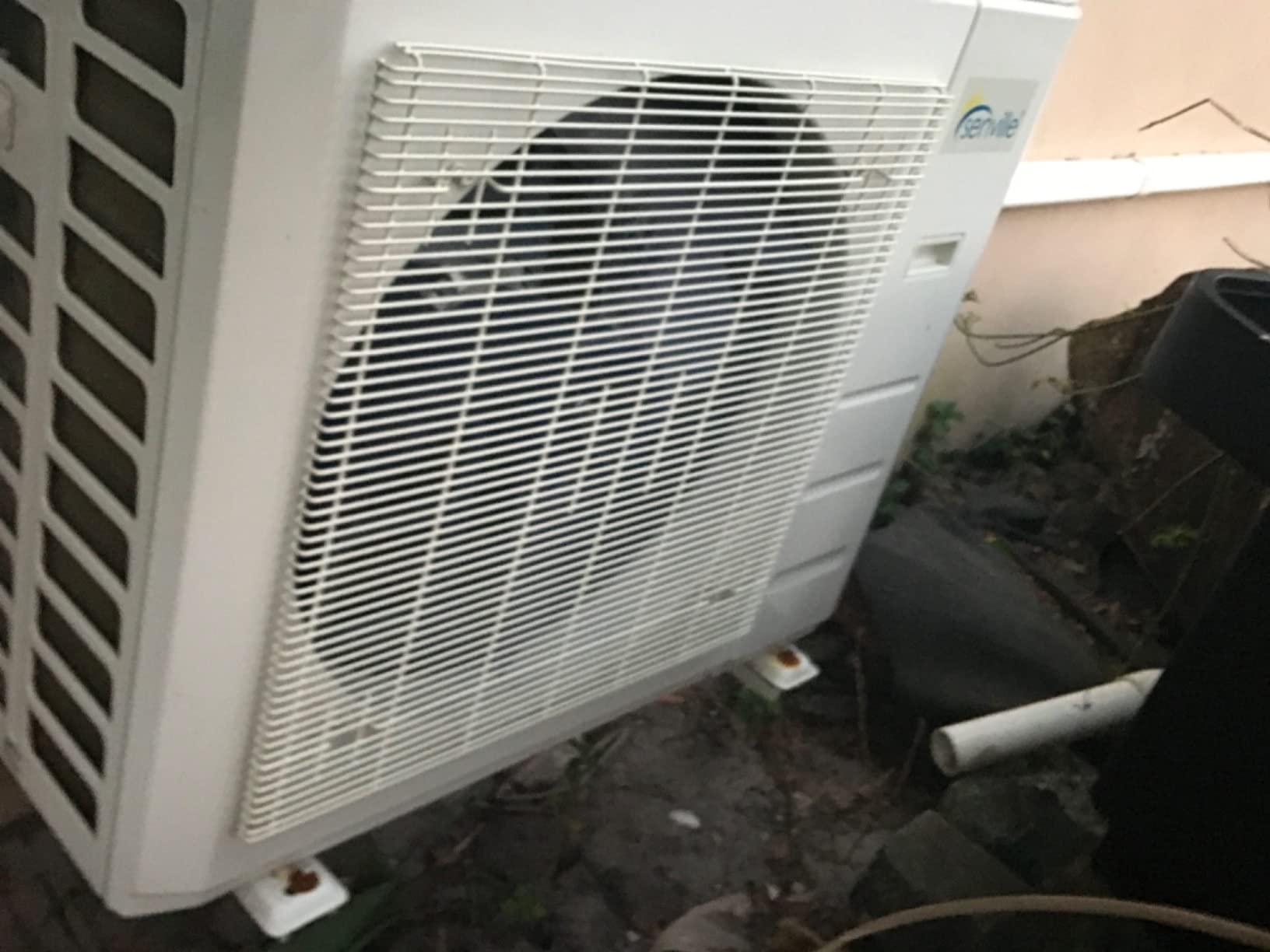 Senville LETO Series Mini Split Air Conditioner Heat Pump, 12000 BTU 110/120V, Inverter, Works with Alexa, SEER2 20.8, 1 Ton, White - Customer Photo 1