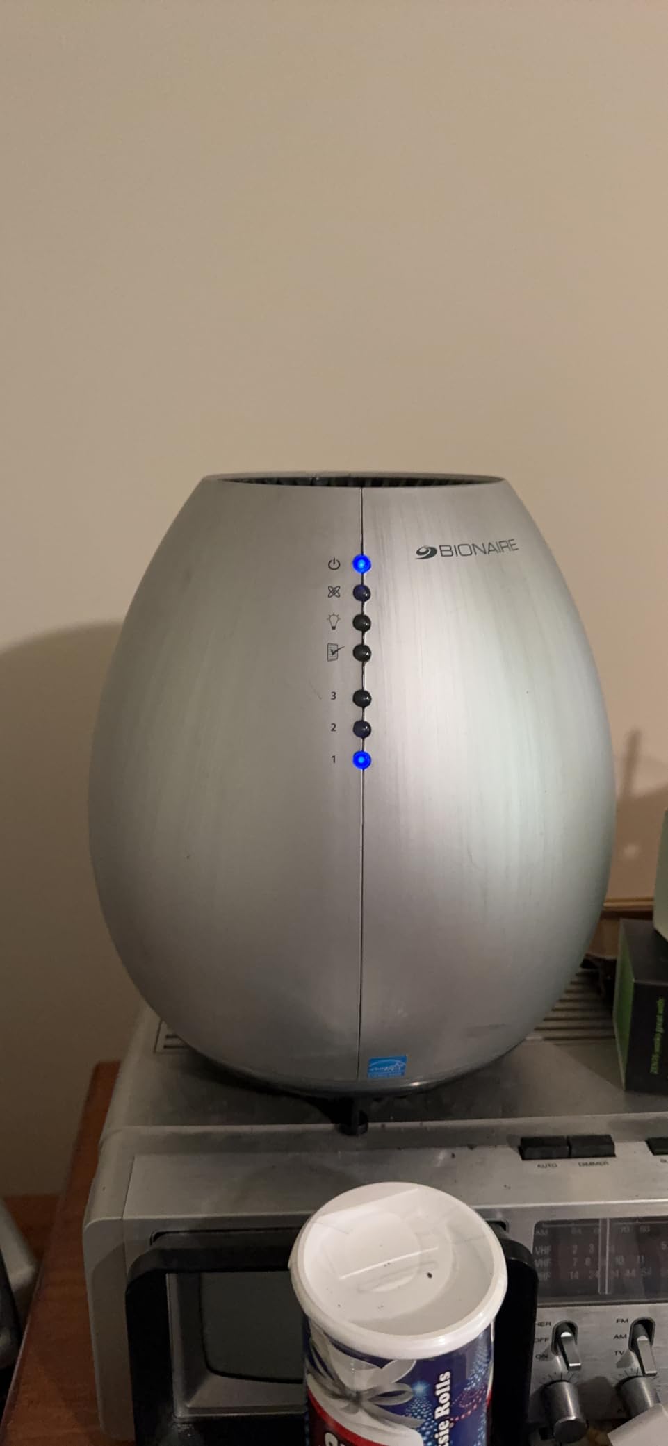 Holmes® HEPA-Type Small Room Air Purifier, 112 Sq. Ft. Coverage, 11-3/8 Holmes® HEPA-Type Small Room Air Purifier, 112 Sq. Ft. Coverage, 11-3/8