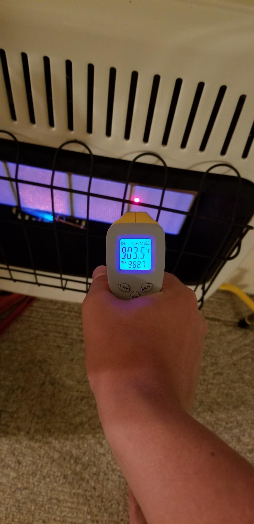Dyna-Glo IR30PMDG-1 30,000 BTU Liquid Propane Infrared Vent Free Wall Heater White Customer Review Dyna-Glo IR30PMDG-1 30,000 BTU Liquid Propane Infrared Vent Free Wall Heater White - Customer Photo 2