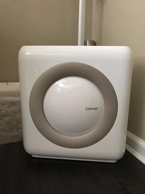 Coway Airmega AP-1512HH(W) True HEPA Purifier with Air Quality Monitoring, Auto, Timer, Filter Indicator, and Eco Mode, 16.8 x 18.3 x 9.7, White Customer Review Coway Airmega AP-1512HH(W) True HEPA Purifier with Air Quality Monitoring, Auto, Timer, Filter Indicator, and Eco Mode, 16.8 x 18.3 x 9.7, White - Customer Photo 1