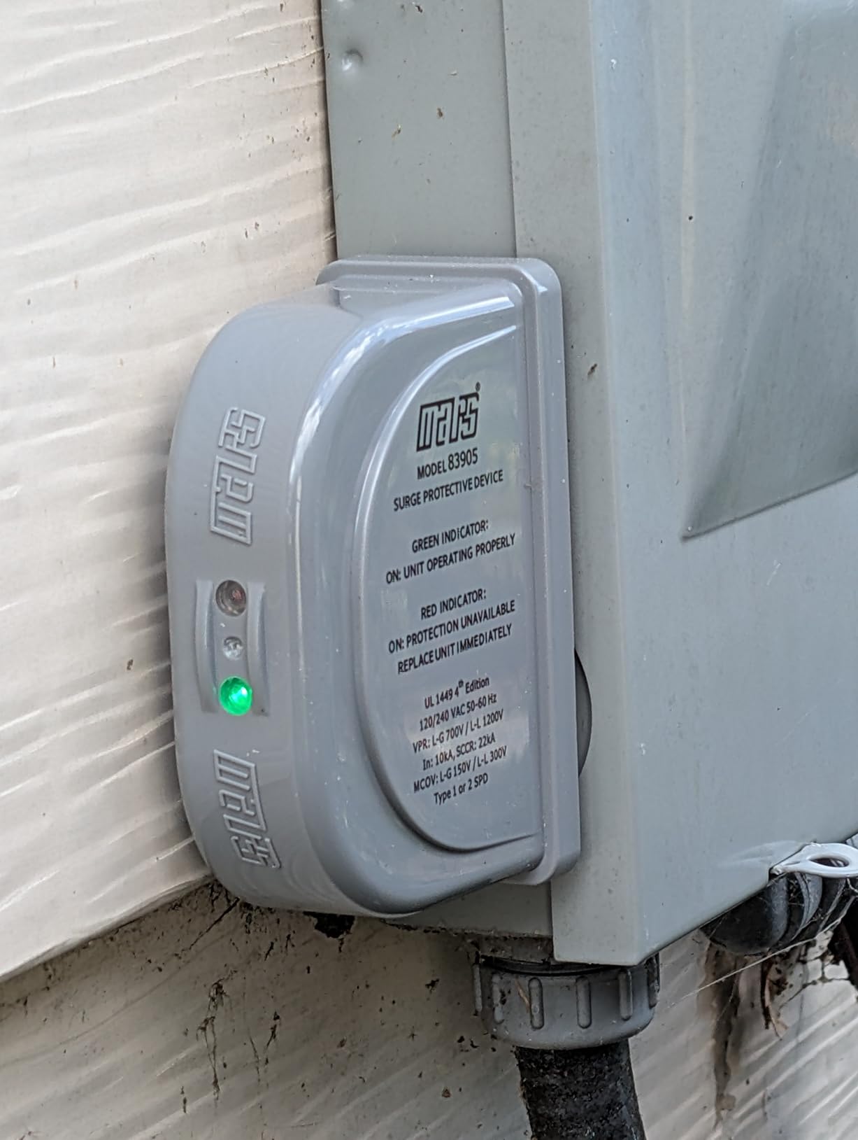 Mars 83905 HVAC Surge Protective Device - Customer Photo 2