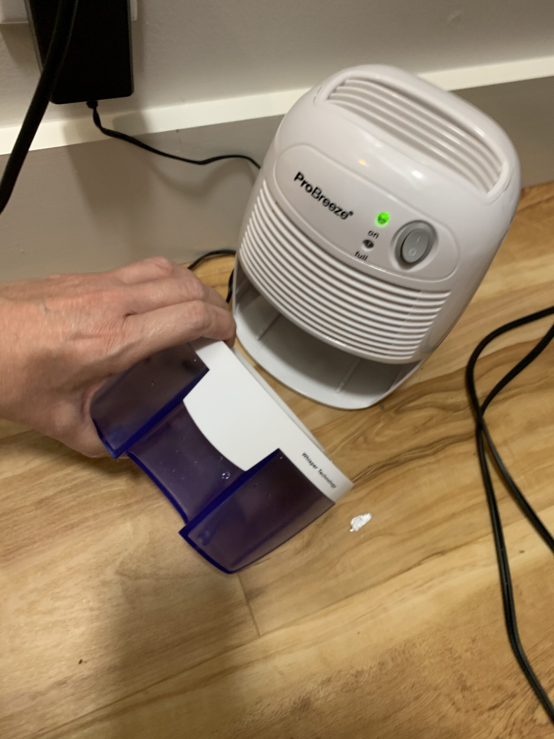 Pro Breeze Electric Mini Dehumidifier for Home (215 sq.ft) 16oz Capacity, Energy Efficient, No Noise, Compact and Portable for High Humidity in Kitchen, Bedroom, Bathroom, Basement, RV, Office, Garage - Customer Photo 3