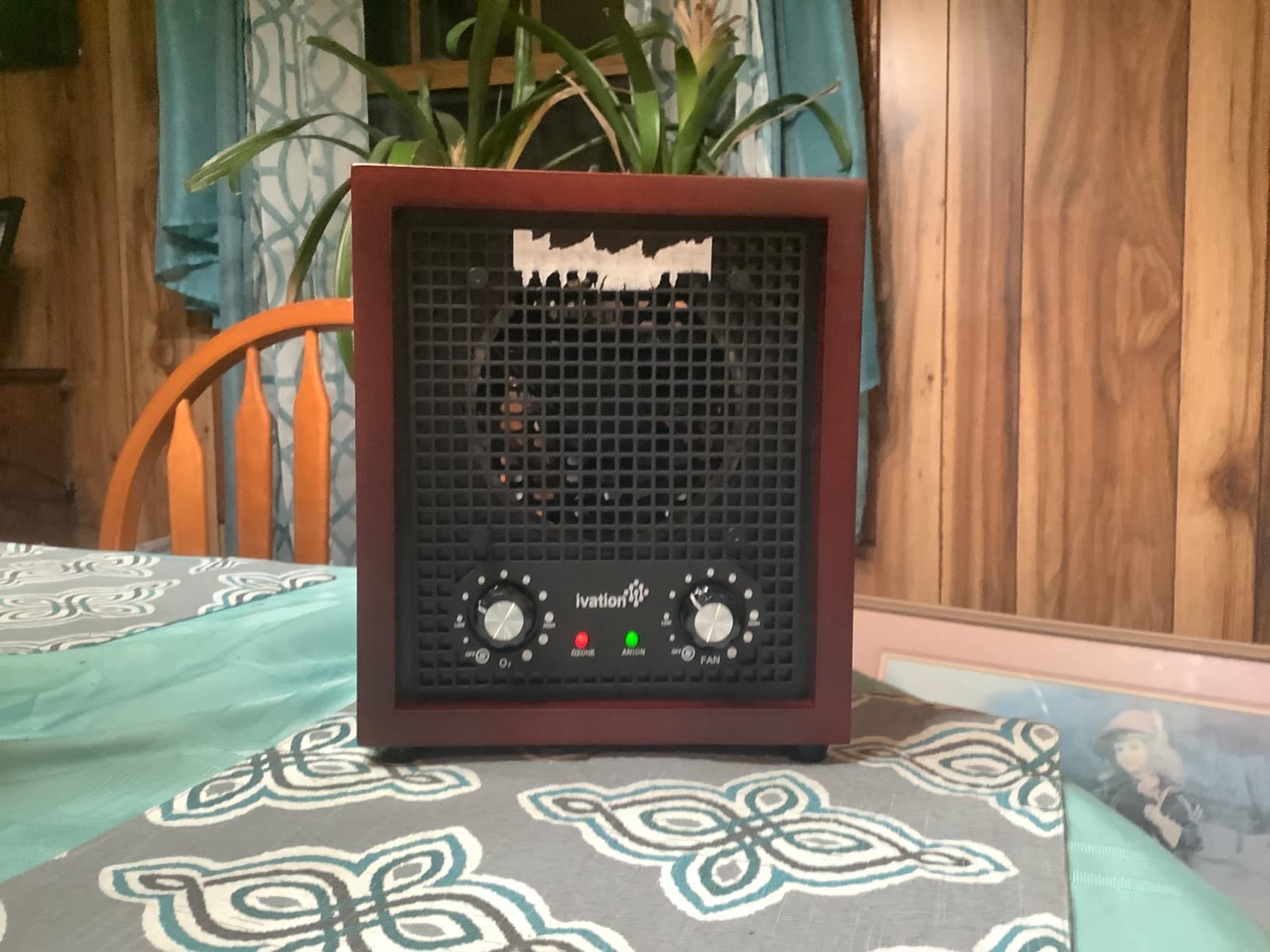Ivation Ozone Generator Air Purifier, Ionizer & Deodorizer -Purifies Up to 3,500 Sq/Ft -Great for Dust, Pollen, Pets, Smoke & More Cherry Customer Review Ivation Ozone Generator Air Purifier, Ionizer & Deodorizer -Purifies Up to 3,500 Sq/Ft -Great for Dust, Pollen, Pets, Smoke & More Cherry - Customer Photo 1