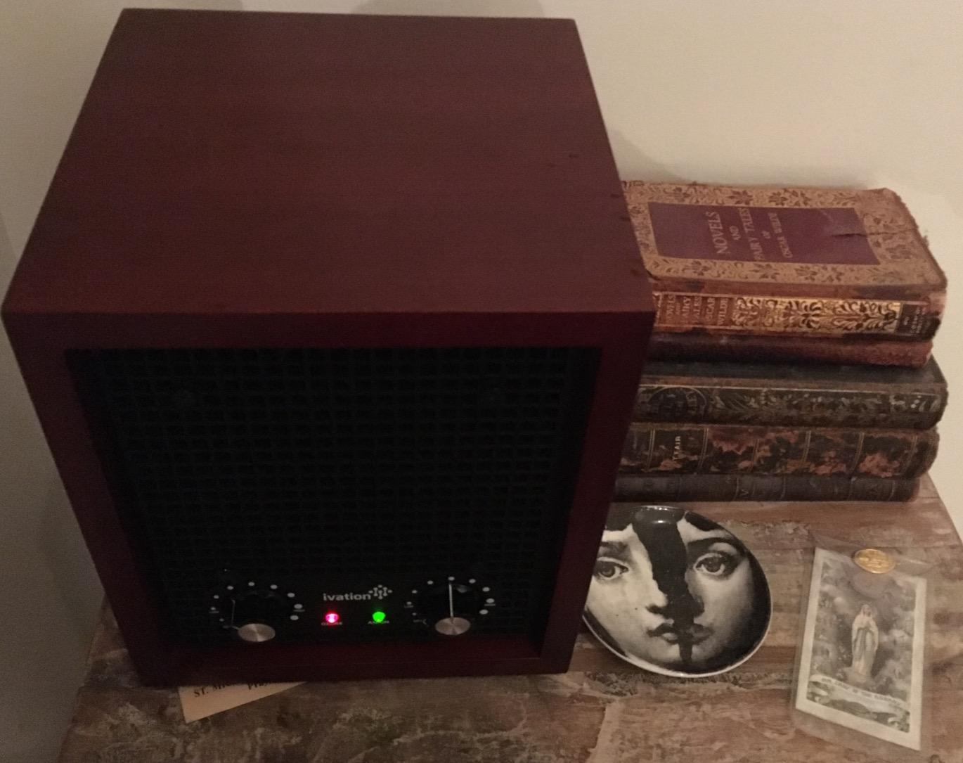 Ivation Ozone Generator Air Purifier, Ionizer & Deodorizer -Purifies Up to 3,500 Sq/Ft -Great for Dust, Pollen, Pets, Smoke & More Cherry Customer Review Ivation Ozone Generator Air Purifier, Ionizer & Deodorizer -Purifies Up to 3,500 Sq/Ft -Great for Dust, Pollen, Pets, Smoke & More Cherry - Customer Photo 2