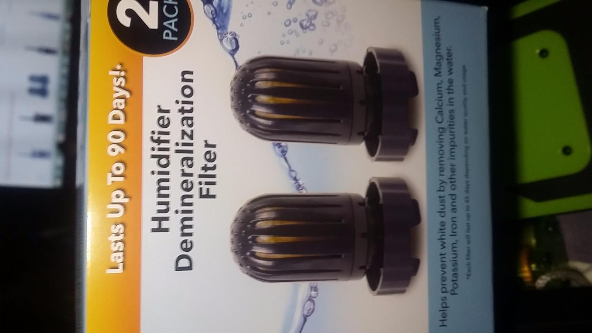 Air Innovations HUMIDIF Humidifier Demineralization Filters-Plastic-Set of 2, Silver Customer Review Air Innovations HUMIDIF Humidifier Demineralization Filters-Plastic-Set of 2, Silver - Customer Photo 5