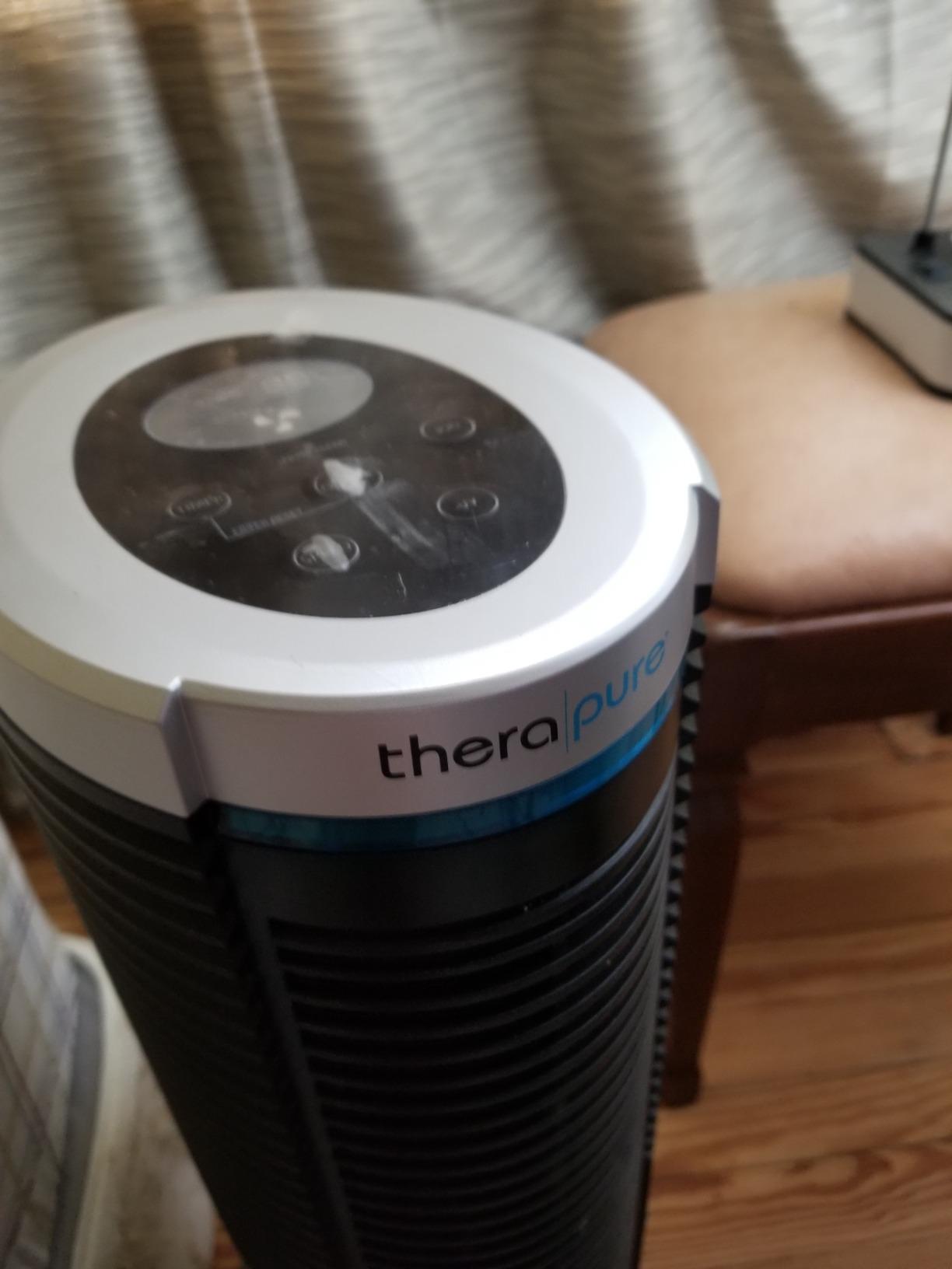 Therapure Tpp220m Hepa-Type Air Purifier, 70 Sq Ft Room Capacity, White Customer Review Therapure Tpp220m Hepa-Type Air Purifier, 70 Sq Ft Room Capacity, White - Customer Photo 2