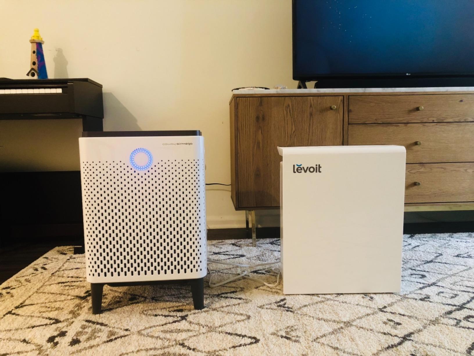 COWAY Air Purifiers for Home Large Room Up to 3,120ft², 2 Sets of Washable Pre-Filters and True HEPA Filters for Smoke, Allergies, Pet Dander, Odor, AQI, Auto & Sleep Mode, Timer, 5yr Warranty, 400(G) - Customer Photo 3