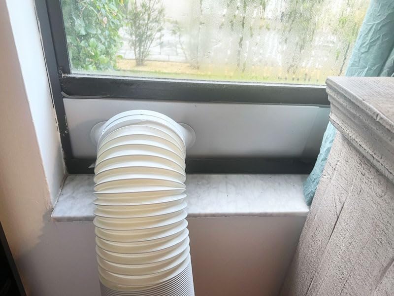 BLACK+DECKER Smart Portable Air Conditioner with Heat, 12,000 BTU (8,000 BTU SACC) Cooling, 9,000 BTU Heating for Rooms up to 550 Sq. Ft., Follow Me Remote, BPACT12HWT, White - Customer Photo 4