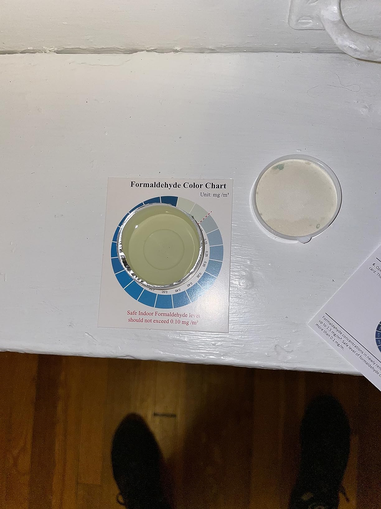 Air Formaldehyde (HCHO) DIY Test kit - Know What's in The Air That Surrounds You (1) - Customer Photo 2