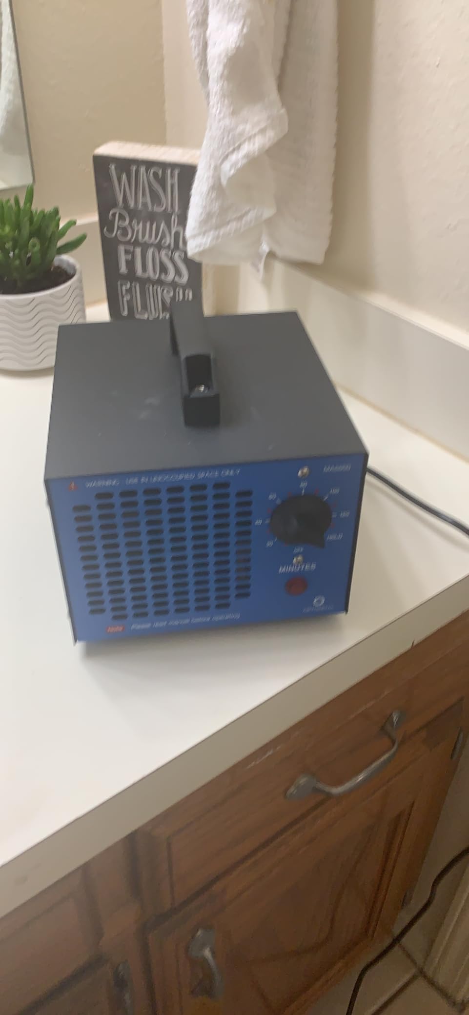 Airthereal MA5000 Commercial Ozone Generator, High Capacity Ozone Machine Odor Removal - Home Air Ionizers O3 Deodorizer for Rooms, Smoke, Cars and Pets, Eliminate Odors up to 2000sq.ft., Blue Customer Review Airthereal MA5000 Commercial Ozone Generator, High Capacity Ozone Machine Odor Removal - Home Air Ionizers O3 Deodorizer for Rooms, Smoke, Cars and Pets, Eliminate Odors up to 2000sq.ft., Blue - Customer Photo 1