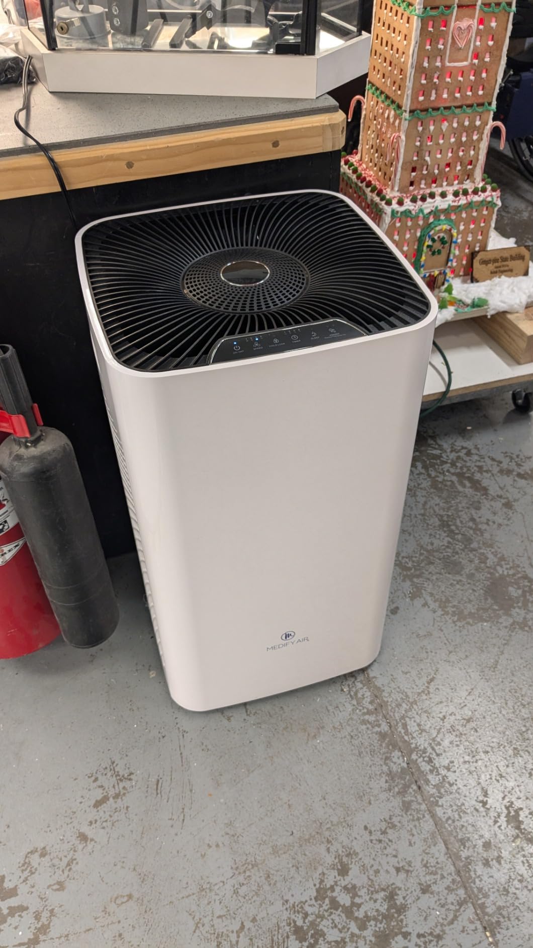 Medify MA-112 Air Purifier V3.0 with True HEPA H13 Filter|5,948 ft² Coverage in 1hr for Smoke, Wildfires, Odors, Pollen, Pets | Quiet 99.9% Removal to 0.1 Microns | White, 1-Pack - Customer Photo 1