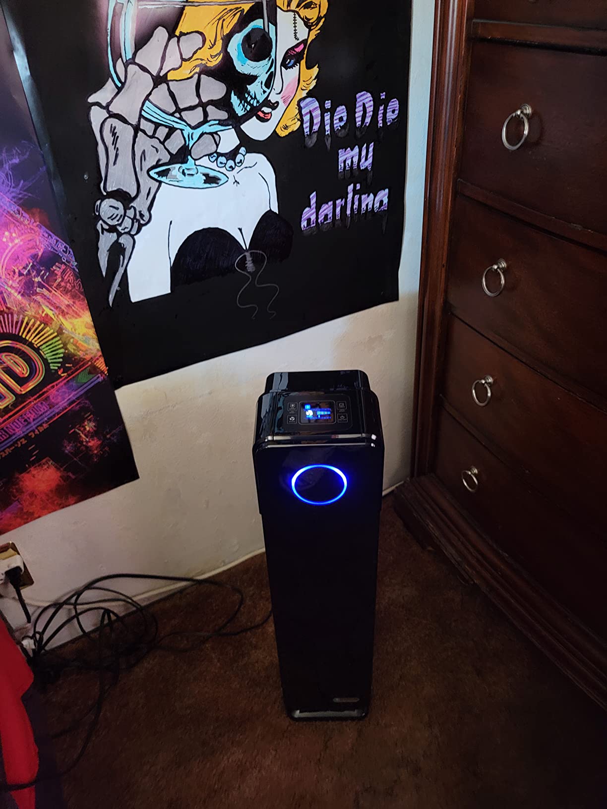 GermGuardian Air Purifier for Homes with Pets, H13 Pet HEPA Filter, Removes Pet Dander, Dust, Allergens, Smoke, Pollen, Odors, Mold, UV-C Light Helps Reduce Germs, 22 Inch, White, AC4300WPT Customer Review GermGuardian Air Purifier for Homes with Pets, H13 Pet HEPA Filter, Removes Pet Dander, Dust, Allergens, Smoke, Pollen, Odors, Mold, UV-C Light Helps Reduce Germs, 22 Inch, White, AC4300WPT - Customer Photo 4