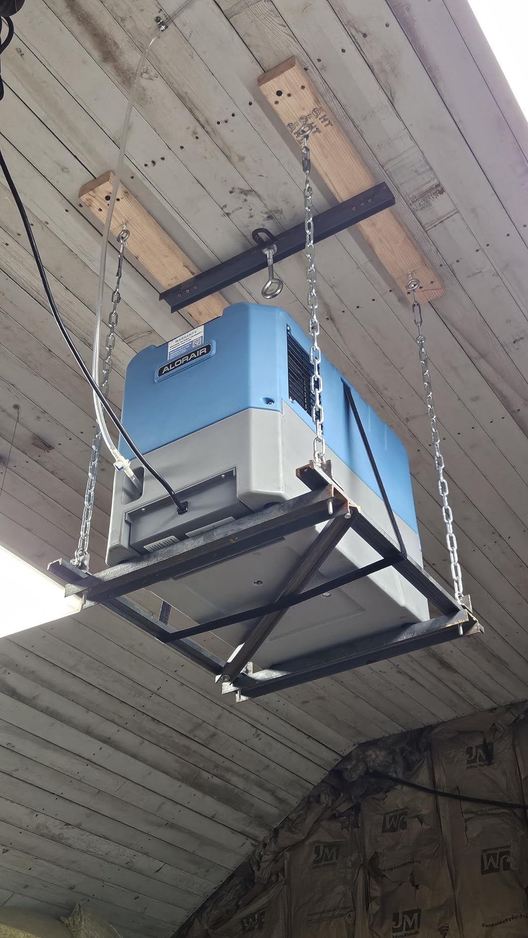 ALORAIR Commercial Dehumidifier with Pump, Up to 180 PPD (Saturation), 85 PPD at AHAM, 5 Years Limited Warranty, LGR Industrial Dehumidifier for Flood Repair, Crawlspace and Basement Drying Customer Review ALORAIR Commercial Dehumidifier with Pump, Up to 180 PPD (Saturation), 85 PPD at AHAM, 5 Years Limited Warranty, LGR Industrial Dehumidifier for Flood Repair, Crawlspace and Basement Drying - Customer Photo 1
