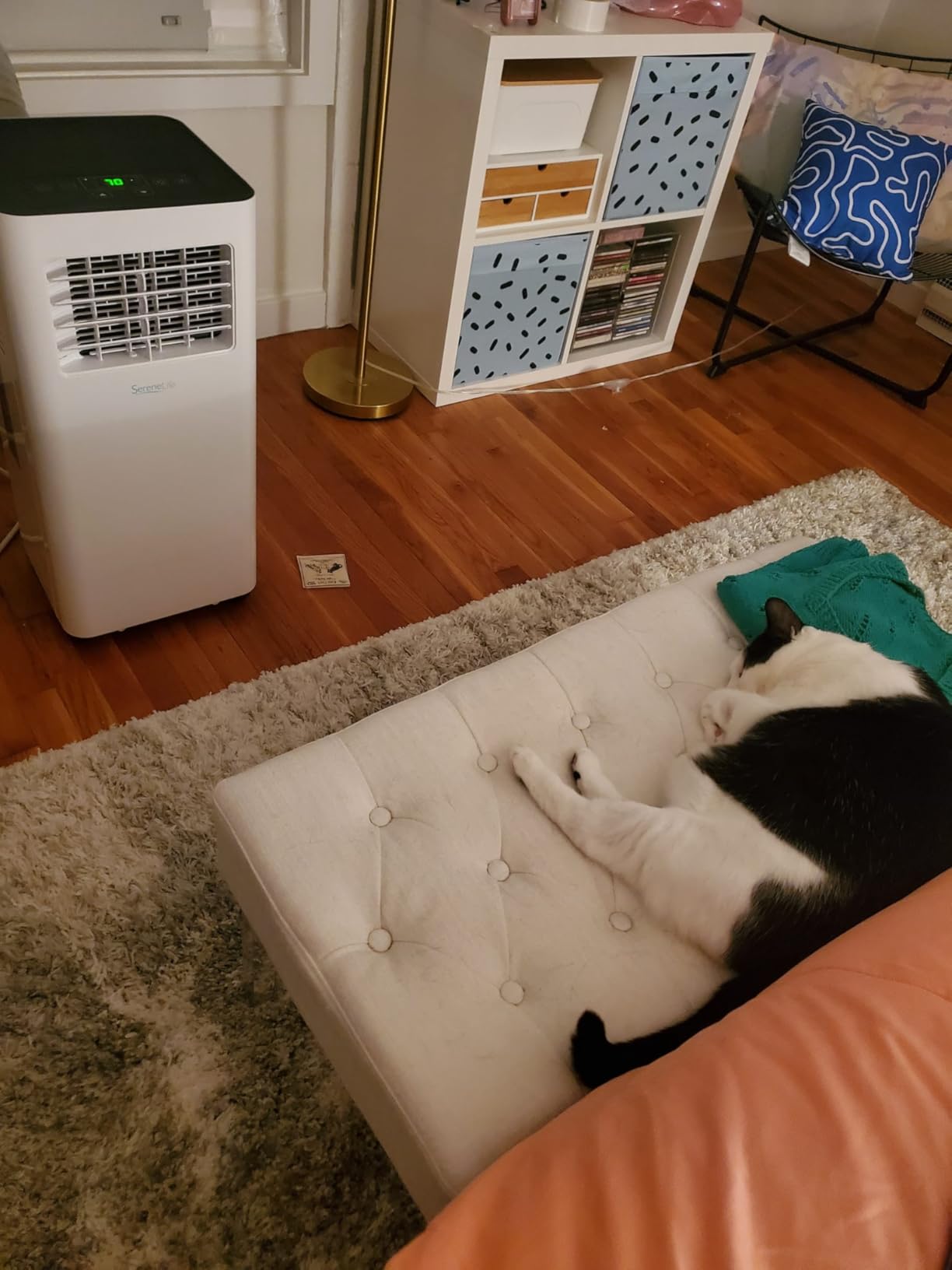 SereneLife Small Air Conditioner Portable 12,000 BTU with Built-in Dehumidifier + Heat - Portable AC unit for rooms up to 550 sq ft - Remote Control, Window Mount Exhaust Kit - Customer Photo 3