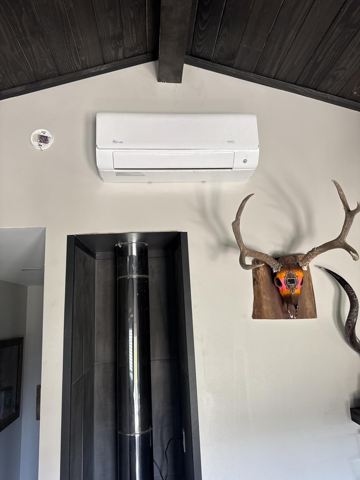 Senville 28000 BTU Dual Zone Mini Split Air Conditioner Heat Pump, 2 Ton, Works with Alexa, White - Customer Photo 2
