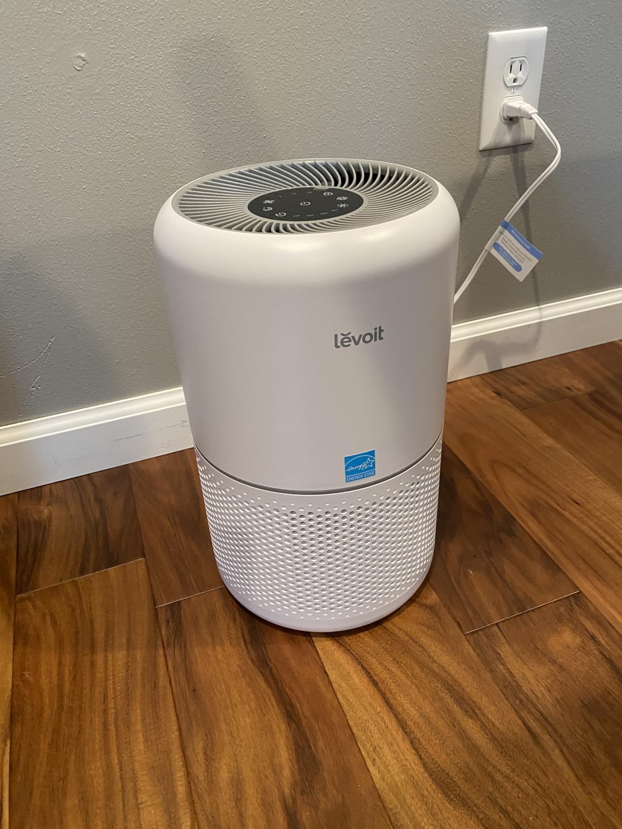 LEVOIT Air Purifier for Home Allergies Pet Hair in Bedroom, Covers Up to 1073 ft² by 56W High Torque Motor, AHAM VERIFIDE, 3-in-1 Filter with HEPA Sleep Mode, Remove Dust Smoke Odor, Core300-P, White Customer Review LEVOIT Air Purifier for Home Allergies Pet Hair in Bedroom, Covers Up to 1073 ft² by 56W High Torque Motor, AHAM VERIFIDE, 3-in-1 Filter with HEPA Sleep Mode, Remove Dust Smoke Odor, Core300-P, White - Customer Photo 3