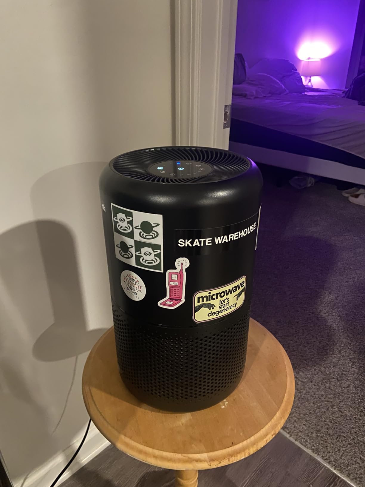 LEVOIT Air Purifier for Home Allergies Pet Hair in Bedroom, Covers Up to 1073 ft² by 56W High Torque Motor, AHAM VERIFIDE, 3-in-1 Filter with HEPA Sleep Mode, Remove Dust Smoke Odor, Core300-P, White Customer Review LEVOIT Air Purifier for Home Allergies Pet Hair in Bedroom, Covers Up to 1073 ft² by 56W High Torque Motor, AHAM VERIFIDE, 3-in-1 Filter with HEPA Sleep Mode, Remove Dust Smoke Odor, Core300-P, White - Customer Photo 4