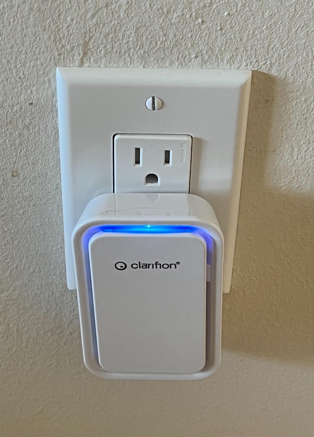Clarifion - Air Ionizers for Home (1 Pack), Negative Ion Filtration System, Quiet Air Freshener for Bedroom, Office, Kitchen, Portable Air Filter Odor, Smoke Dust, Pets, Eliminator, Mini Air Cleaner Customer Review Clarifion - Air Ionizers for Home (1 Pack), Negative Ion Filtration System, Quiet Air Freshener for Bedroom, Office, Kitchen, Portable Air Filter Odor, Smoke Dust, Pets, Eliminator, Mini Air Cleaner - Customer Photo 2