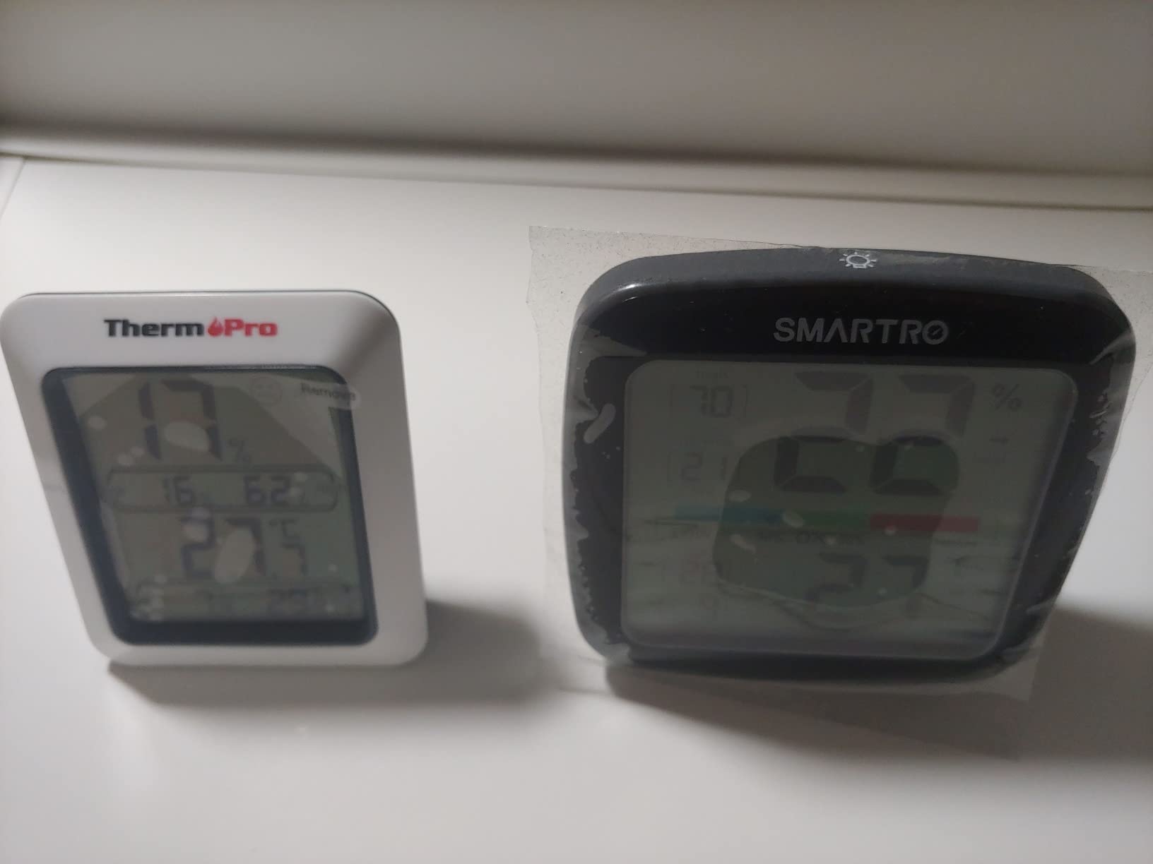 SMARTRO SC42 Professional Digital Hygrometer Indoor Thermometer Room Humidity Gauge Pro Accuracy Calibration - Customer Photo 2