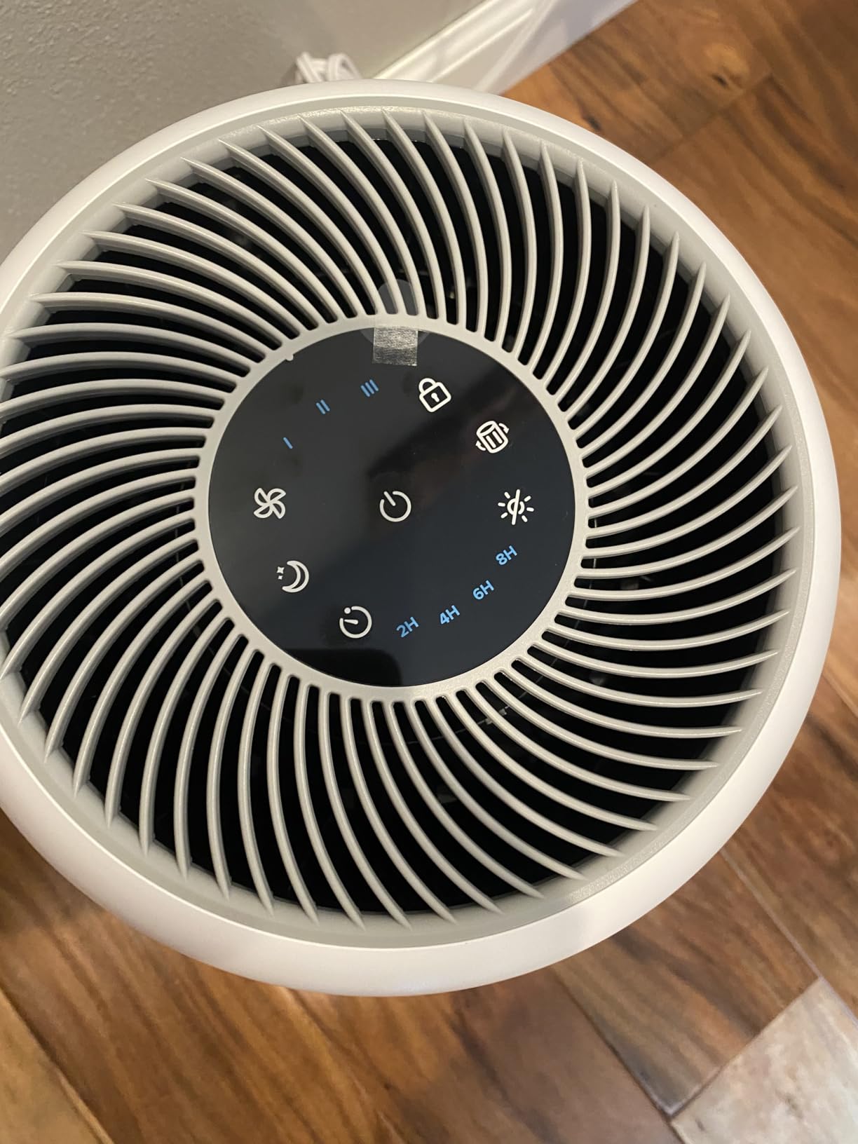 LEVOIT Air Purifier for Home Allergies Pet Hair in Bedroom, Covers Up to 1073 ft² by 56W High Torque Motor, AHAM VERIFIDE, 3-in-1 Filter with HEPA Sleep Mode, Remove Dust Smoke Odor, Core300-P, Black - Customer Photo 3