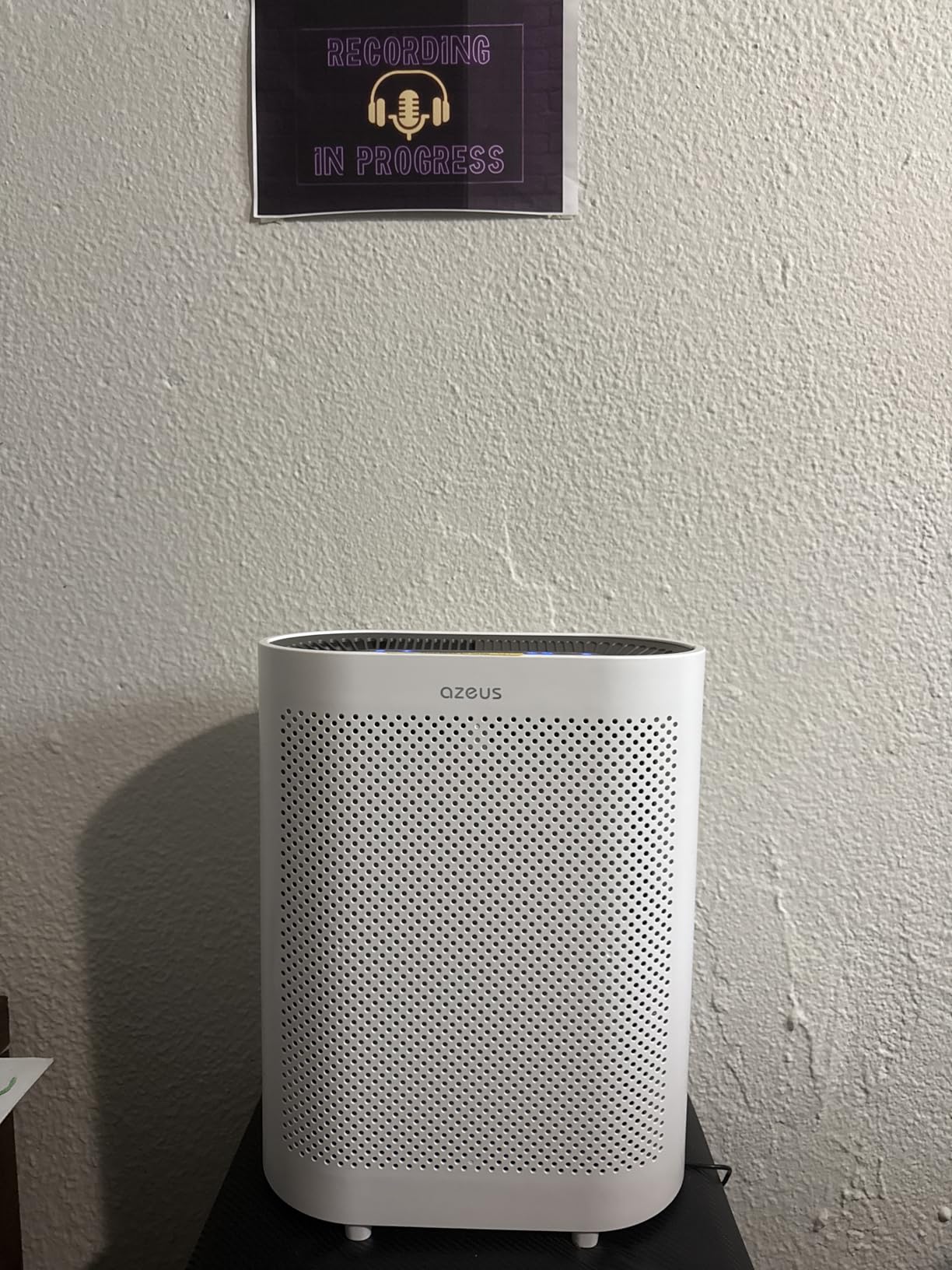 AZEUS True HEPA Air Purifier for Home, Up to 2160 sq ft Large Room, UV light | Ionic Generator | Office or Commercial Filter 99.97% Pollen Smoke Dust Pet Dander Auto Mode Sensor Customer Review AZEUS True HEPA Air Purifier for Home, Up to 2160 sq ft Large Room, UV light | Ionic Generator | Office or Commercial Filter 99.97% Pollen Smoke Dust Pet Dander Auto Mode Sensor - Customer Photo 1