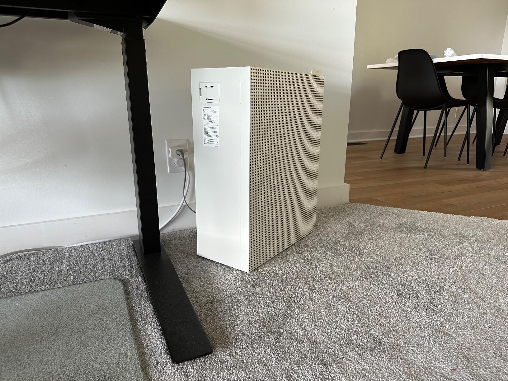 COWAY Air Purifiers for Home Bedroom up to 1,035ft² with Washable Filter, True HEPA Filter for Smoke, Pollen, Dander, Smell Air Purifier with Air Quality Monitor, Auto Mode, 3yr Warranty, 150, White - Customer Photo 2