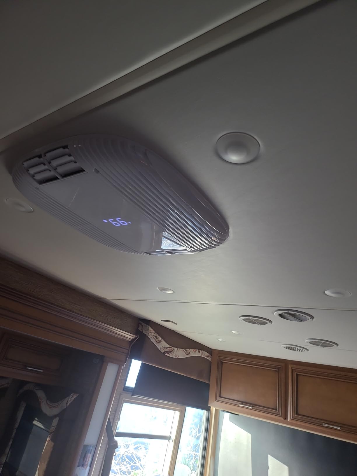 RecPro RV Air Conditioner 15K | Quiet AC | 110-120V | Heat Pump and Cooling | Easy Install | All-in-One Unit | For Camper, Fifth Wheel, Food Trucks (Non-Ducted, White) - Customer Photo 2