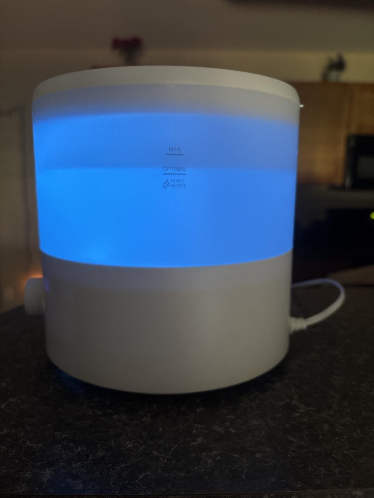 MegaWise Ultrasonic Cool Mist Humidifier SK7620 - 1.5L Capacity, Whisper-Quiet Operation, Adjustable Mist Output, Auto Shut-Off - Ideal for Home, Office, Baby Room, and Bedroom Customer Review MegaWise Ultrasonic Cool Mist Humidifier SK7620 - 1.5L Capacity, Whisper-Quiet Operation, Adjustable Mist Output, Auto Shut-Off - Ideal for Home, Office, Baby Room, and Bedroom - Customer Photo 2