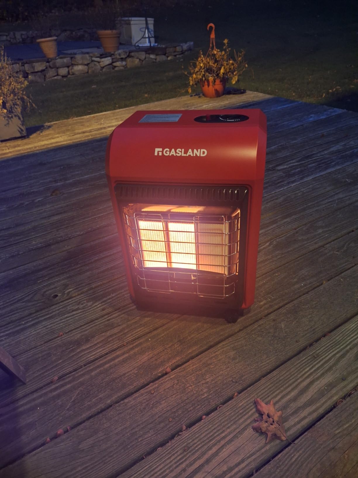 Gasland MHA18BN Propane Radiant heater, 18,000 BTU Warm Area up to 450 sq. ft, Portable LP Gas Heater for Garages, Workshops and Construction Sites, Ultra Quiet Propane Heater with LP Regulator Hose - Customer Photo 2