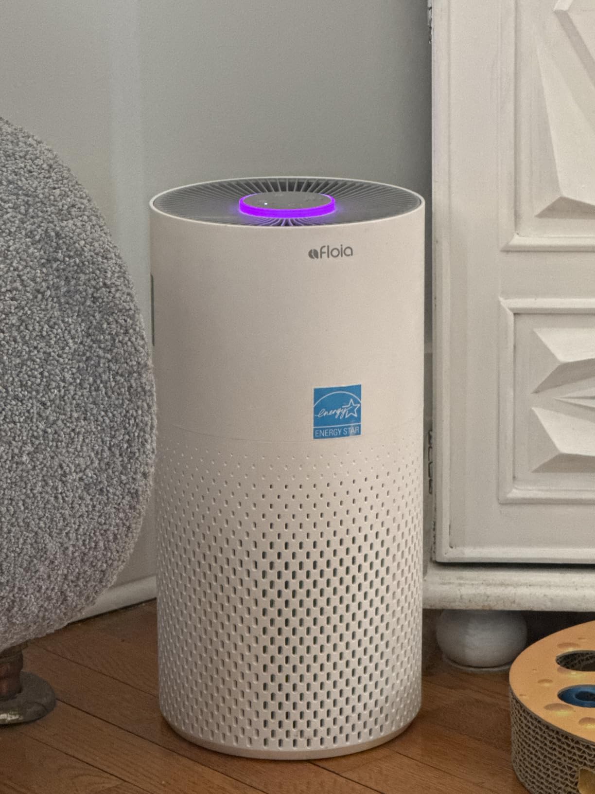 Afloia Air Purifiers for Home Bedroom Large Room Up to 1076 Ft², 3-Stage Filter Cleaner Odor Eliminator, Remove Pets Dust Dander Hair Allergy Mold Pollen Smoke Smell, Quiet 22 dB, 7 Colors Night Light Customer Review Afloia Air Purifiers for Home Bedroom Large Room Up to 1076 Ft², 3-Stage Filter Cleaner Odor Eliminator, Remove Pets Dust Dander Hair Allergy Mold Pollen Smoke Smell, Quiet 22 dB, 7 Colors Night Light - Customer Photo 2