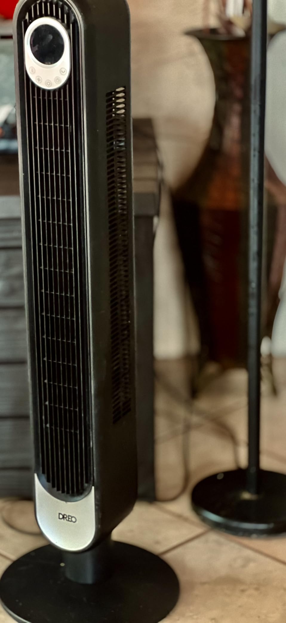 Dreo Tower Fan for Bedroom, 90° Oscillating Standing Fan, 30ft far, 28dB Quiet for Sleep, 6 Speeds, 4 Modes, 12H Timer, 42 Inch, Bladeless, Remote, for Home, Office, Room, Cruiser Pro T1 Customer Review Dreo Tower Fan for Bedroom, 90° Oscillating Standing Fan, 30ft far, 28dB Quiet for Sleep, 6 Speeds, 4 Modes, 12H Timer, 42 Inch, Bladeless, Remote, for Home, Office, Room, Cruiser Pro T1 - Customer Photo 1