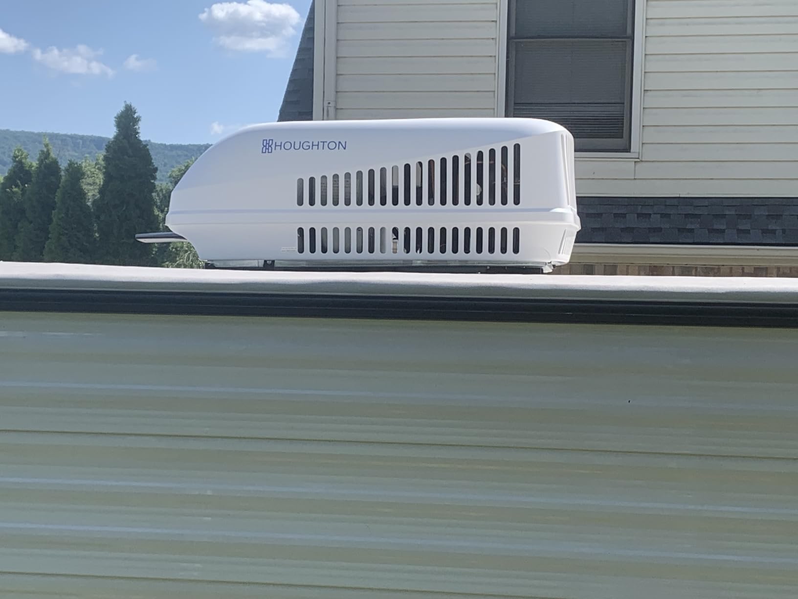 RecPro RV Air Conditioner 13.5K Ducted or Non-Ducted | Quiet AC | 110-120V | Cooling Only | Easy Install | All-in-One Unit | For Camper, Fifth Wheel, Food Trucks, (Ducted, White) - Customer Photo 2