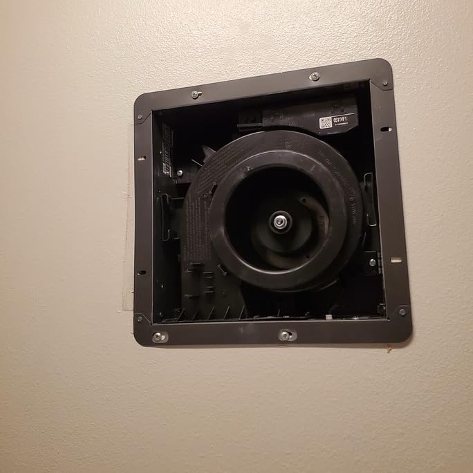 Panasonic WhisperFit Retrofit Ceiling Mount Bathroom Exhaust Fan, 50-80-110 CFM, FV-0511VF1 Customer Review Panasonic WhisperFit Retrofit Ceiling Mount Bathroom Exhaust Fan, 50-80-110 CFM, FV-0511VF1 - Customer Photo 2