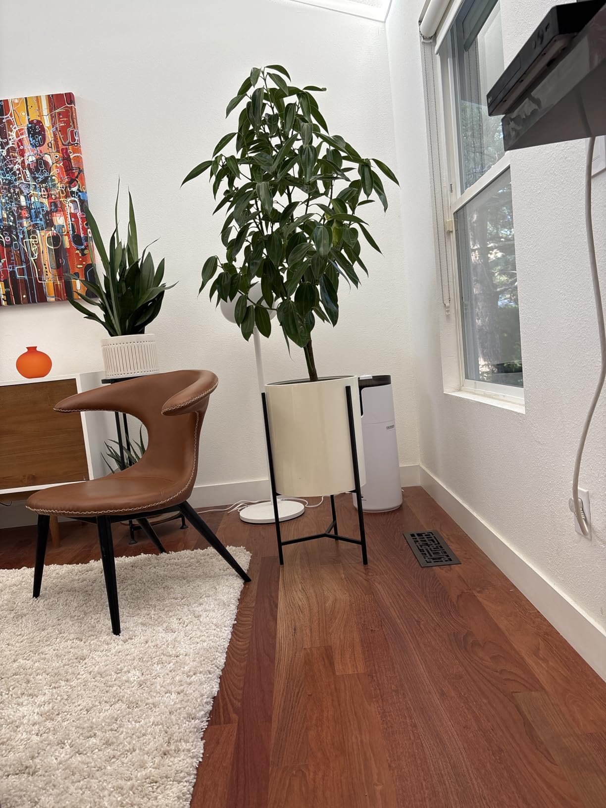 Humidifier Large Room, 4.2 Gal/16L Large Humidifier for 1500 sq.ft, 360° Nozzles Cool Mist Ultrasonic, Top Fill Tower Humidifiers for Bedroom Office Plant wholehouse with Extension Tube, Night Light - Customer Photo 1