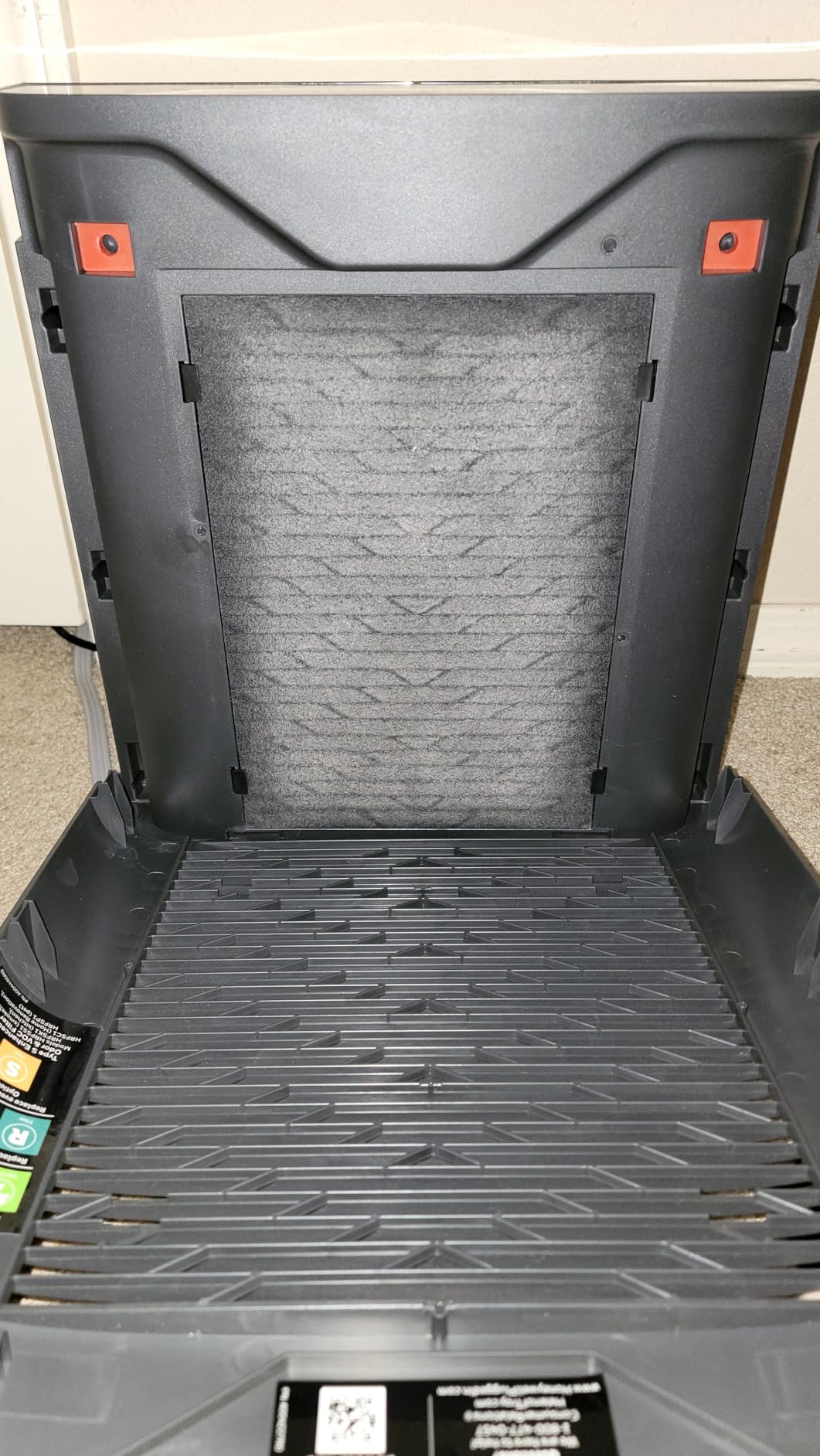 Honeywell PowerPlus HEPA Air Purifier for Home, 968 Ft² Rooms in 1 hour, Reduces Allergens, Dust, Pollen, All Smoke Types, Pet Dander and Odors, Black, HPA3100 - Customer Photo 1