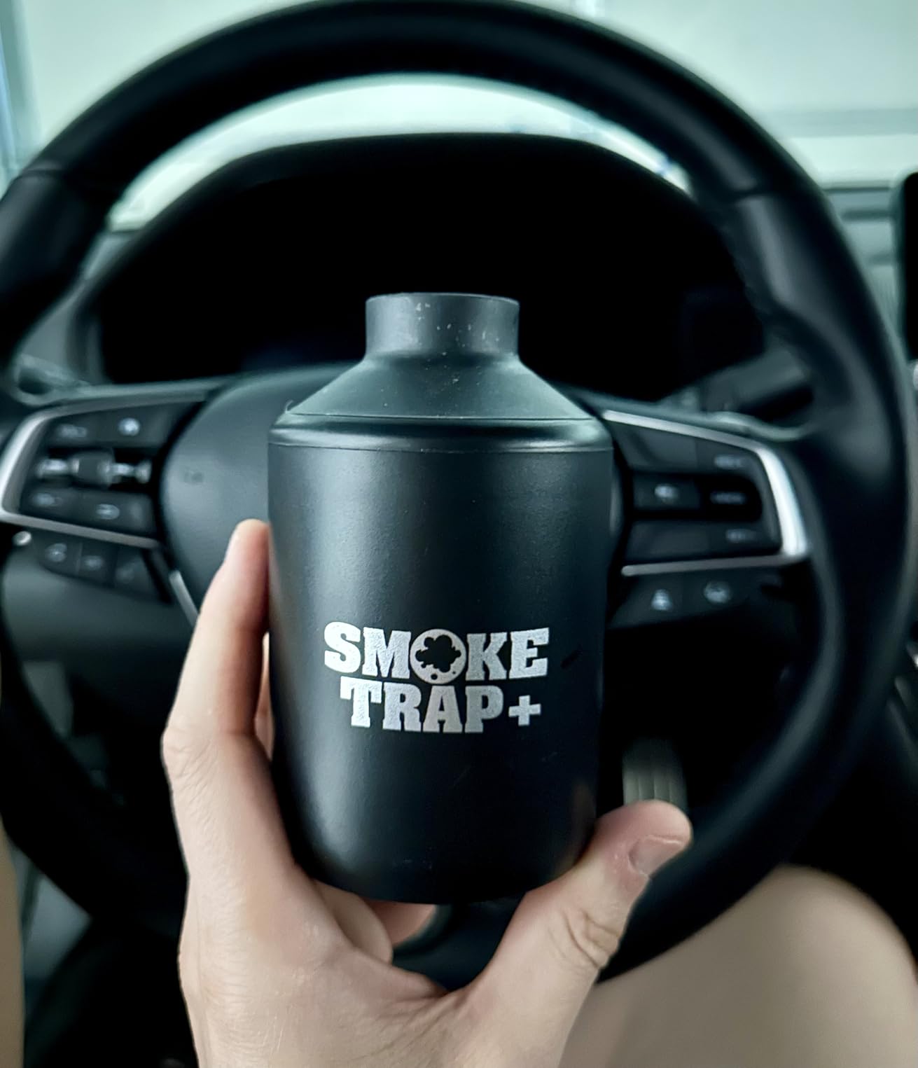 Smoke Trap + | Personal Air Filter (Sploof) - Smoke Filter With Long Lasting 500+ Uses with Easy Exhale - (Black) Customer Review Smoke Trap + | Personal Air Filter (Sploof) - Smoke Filter With Long Lasting 500+ Uses with Easy Exhale - (Black) - Customer Photo 2