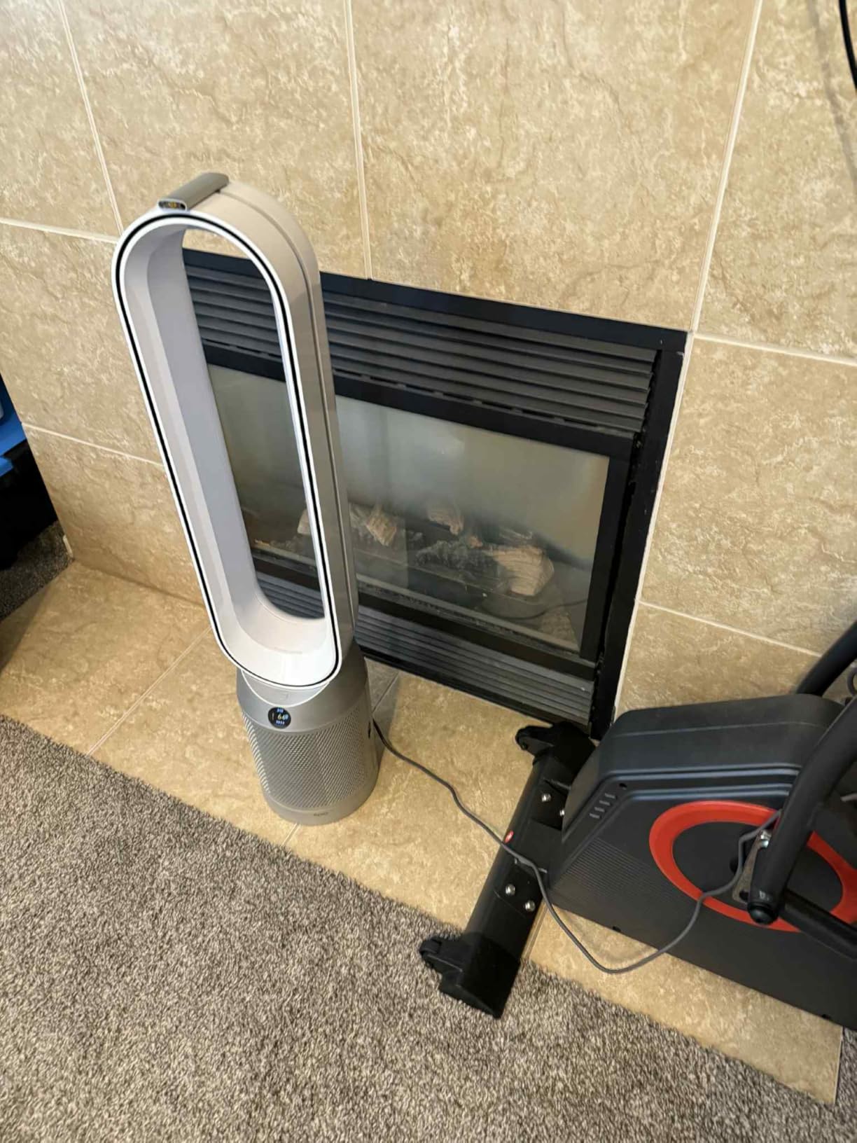 Dyson Purifier Cool™ TP07 Smart Air Purifier and Fan - White/Silver - Customer Photo 4
